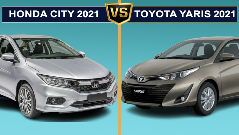Honda City 2021 Vs Toyota Yaris 2021 Detail Comparison